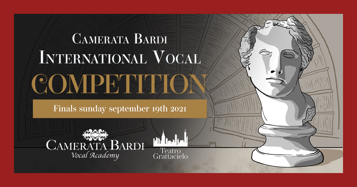 Camerata Bardi International Vocal Competition 2021